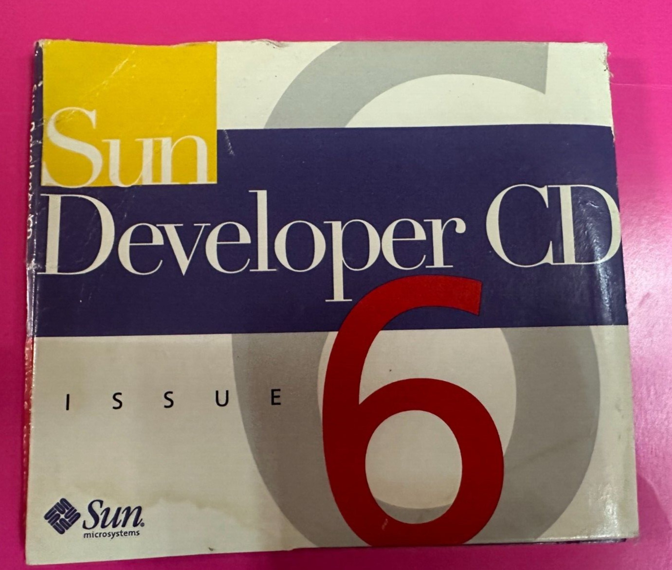 Sun Developer Software issue 6 CD Rom -  Sun Microsystems 1997