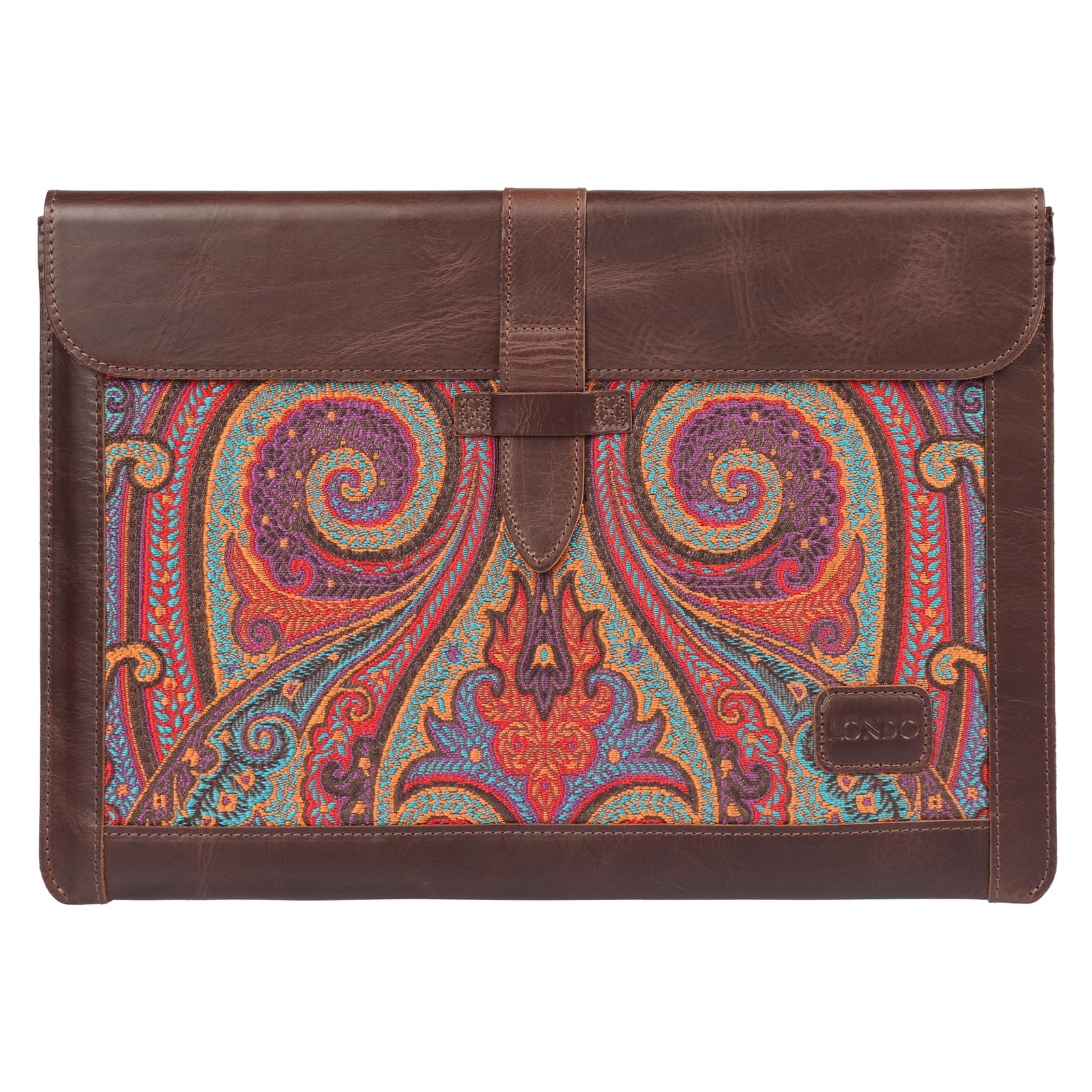 Londo Top Grain Leather MacBook Bag Laptop Sleeve for MacBook Pro and MacBook...
