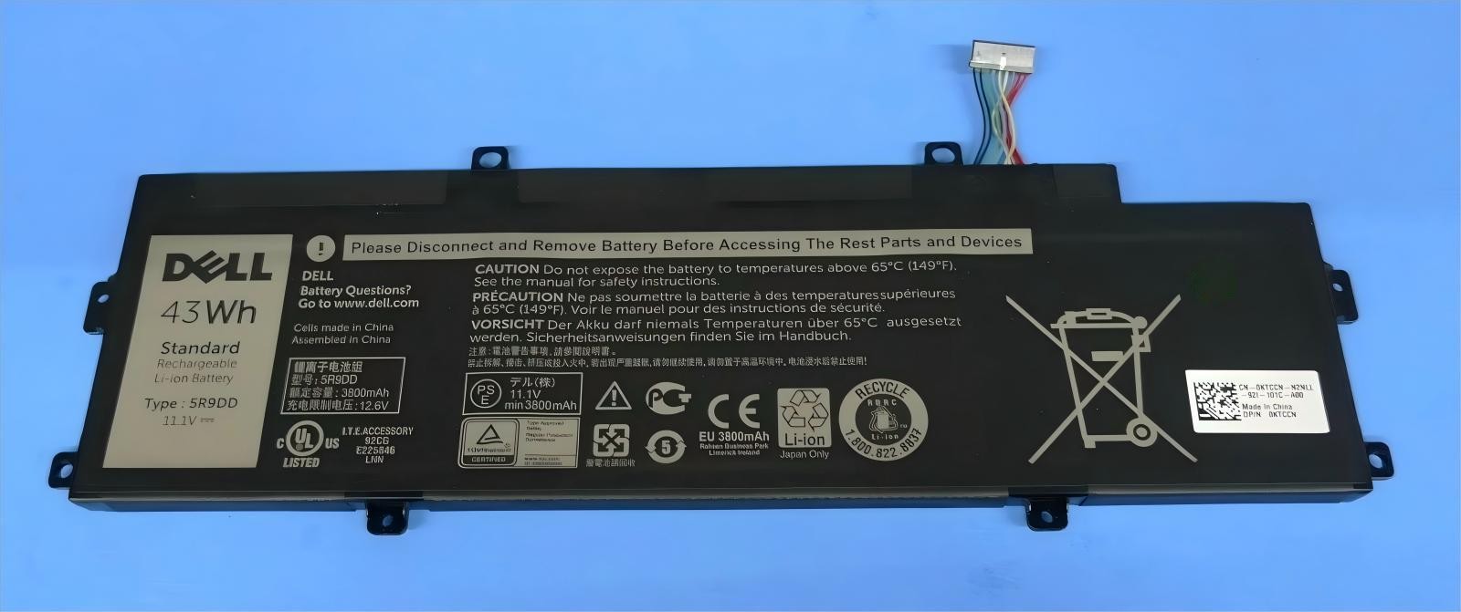 Genuine Dell Chromebook 11 3120 P22T Battery Notebook 5R9DD KTCCN P22T001 XKPD0