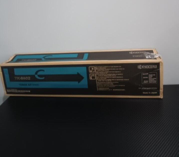 Kyocera TK-8602C 1T02MNCUS0 Cyan Toner Cartridge