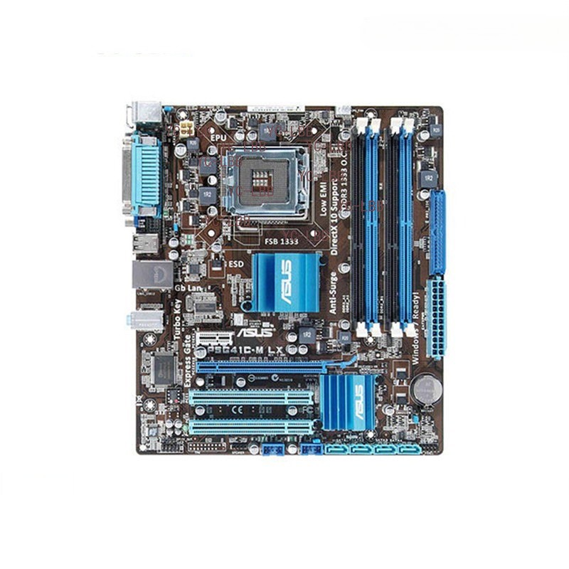 FOR ASUS P5G41C-M LX Motherboard Intel G41 LGA 775 DDR2 TESTED OK