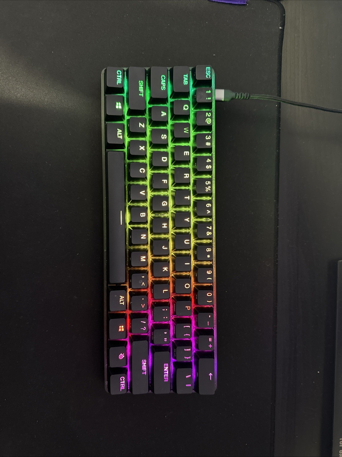 SteelSeries Apex Pro Mini Gaming Keyboard – OmniPoint Adjustable Switches