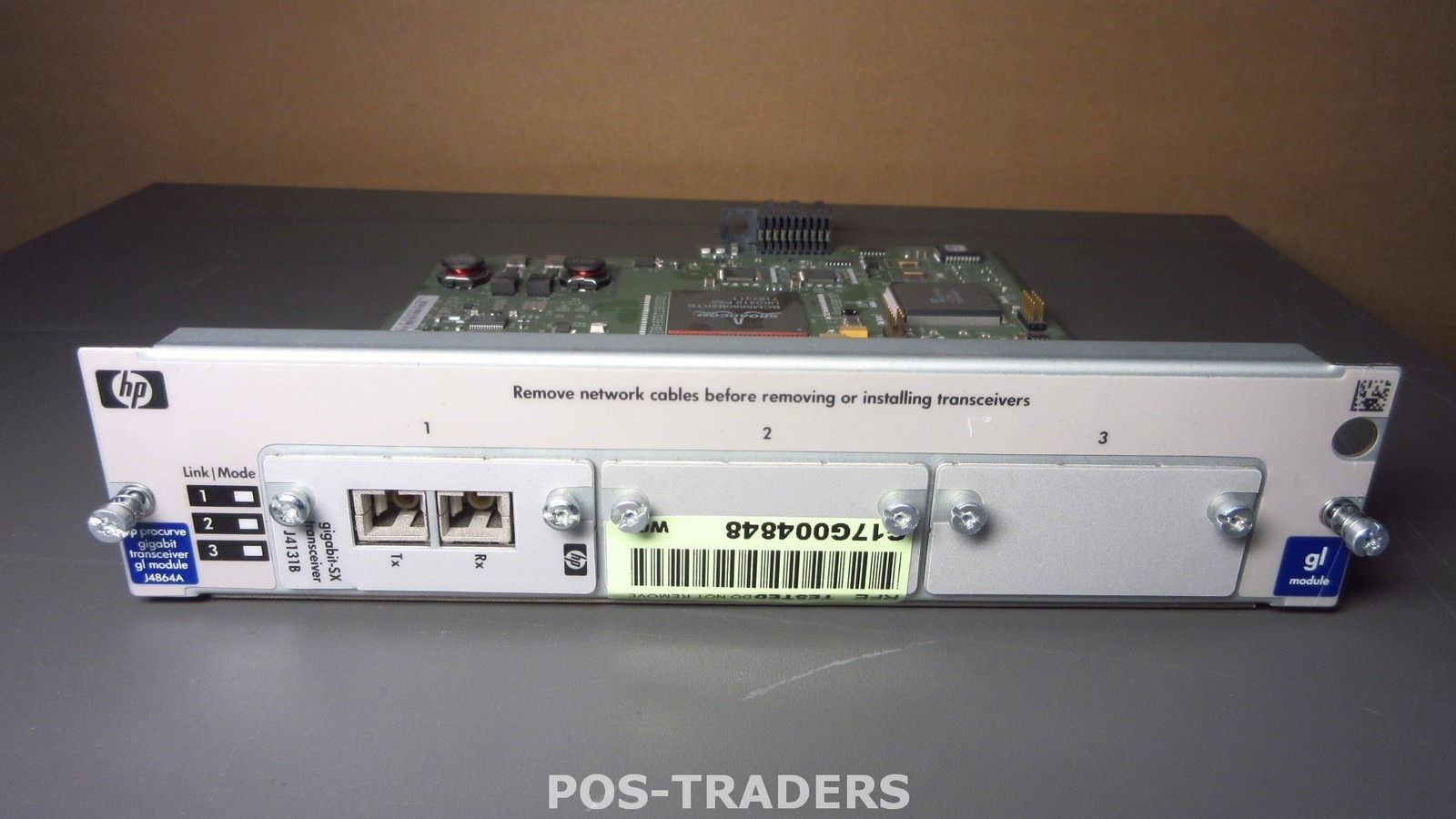 HP J4864A J4864-69201 GL ProCurve Gigabit Tranceiver + U4131B MODULES FROM 4108GL