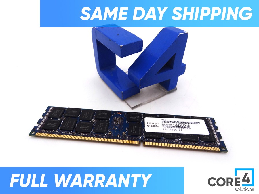 CISCO UCS-MR-1X162RY-A 16GB DDR3-1600MHZ RDIMM/ PC3-12800 - 15-13615-01