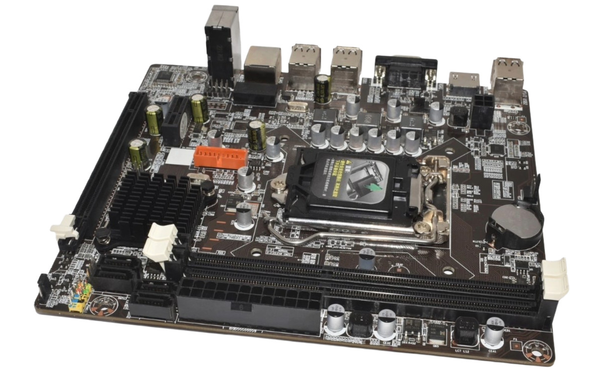ZX-H61C-B75 GENERIC INTEL LGA1155 DDR3 MATX MOTHERBOARD NO IO SHIELD PLATE