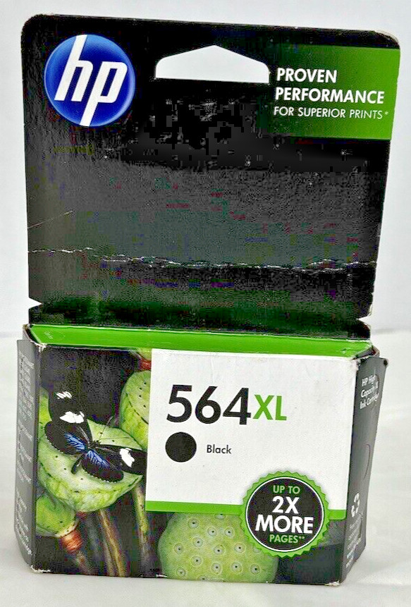 Brand New Sealed HP 564XL CN684WN High Yield Black Ink Cartridge Printer Ink