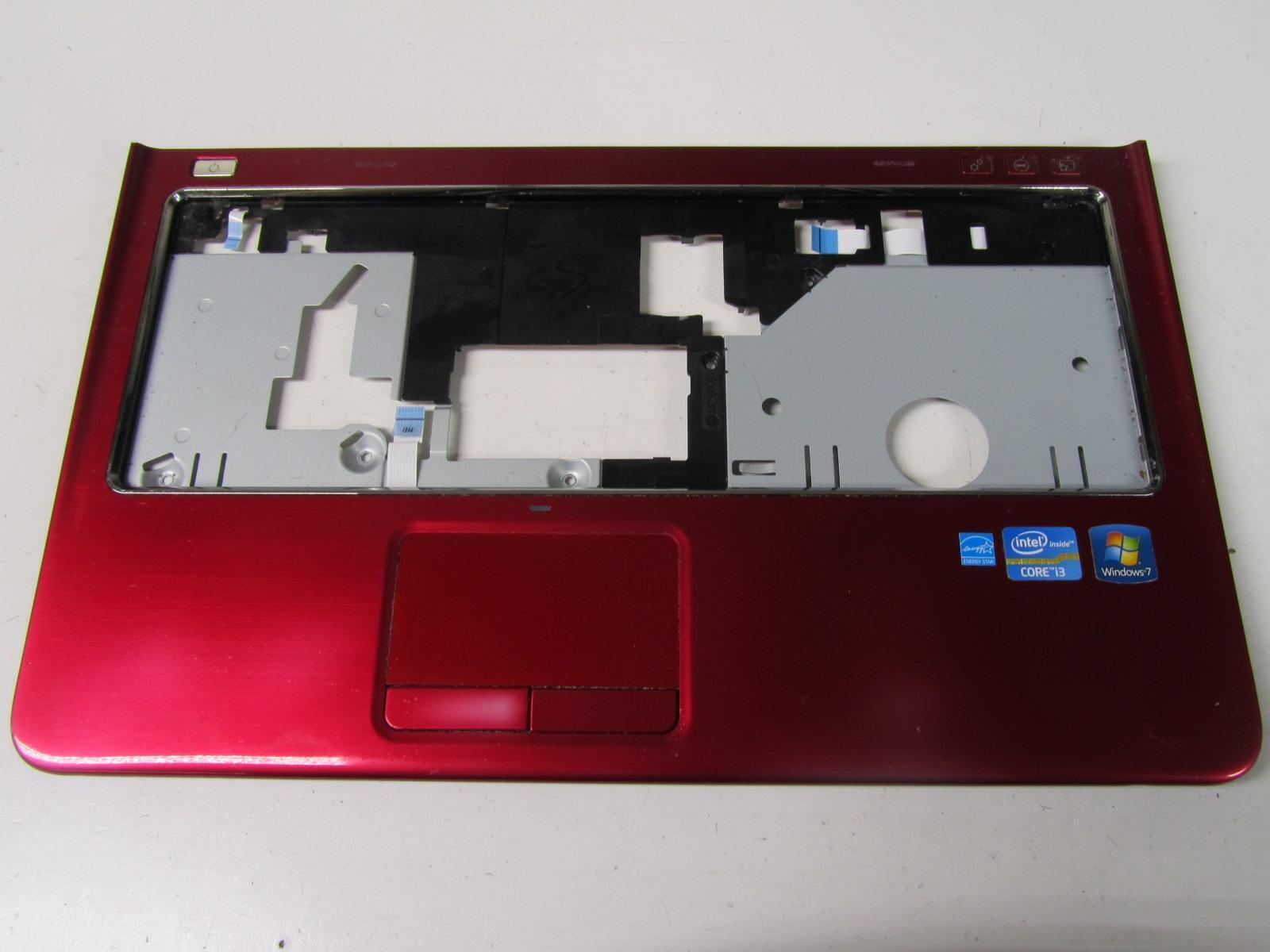 Dell Inspiron 14Z-N411Z - Red Palmrest w/Touchpad & Power Button / 0V6T1C