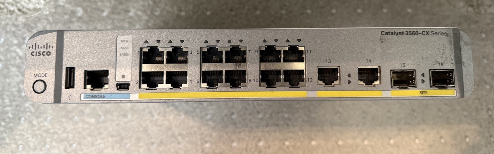Cisco WS-C3560CX-12TC-S Switch Catalyst 3560-CX Series