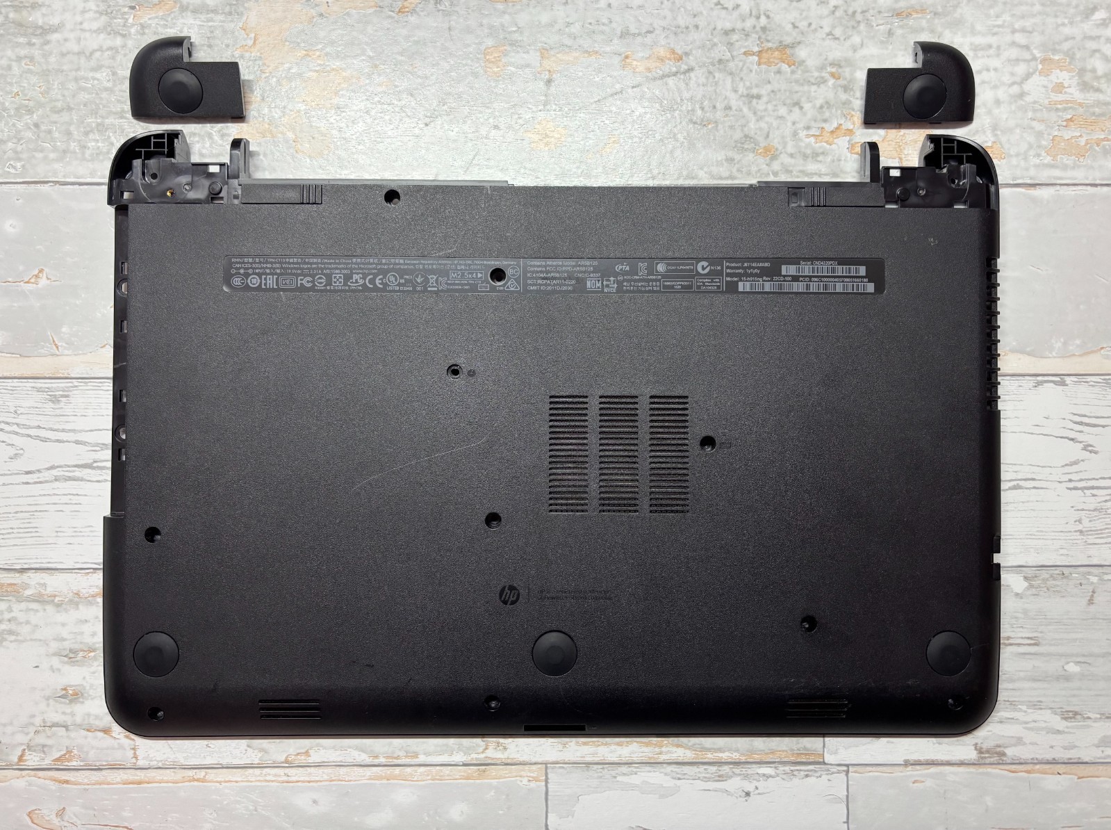 HP Compaq 15-h015ng Genuine Bottom Case Base Cover 749643-001 AP14D000400