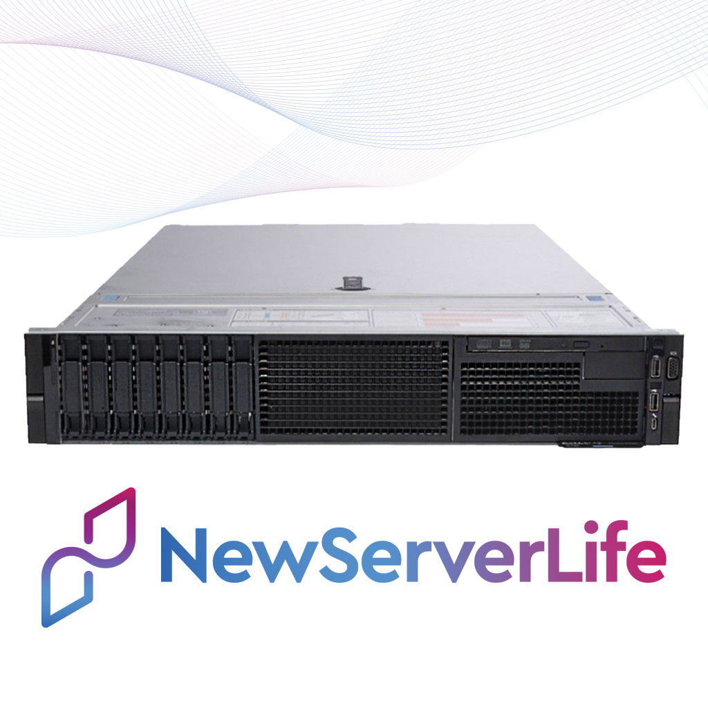 DELL R740 8SFF 2x Gold 6240 2.6GHz =36 Cores 64GB H730p 4xRJ45