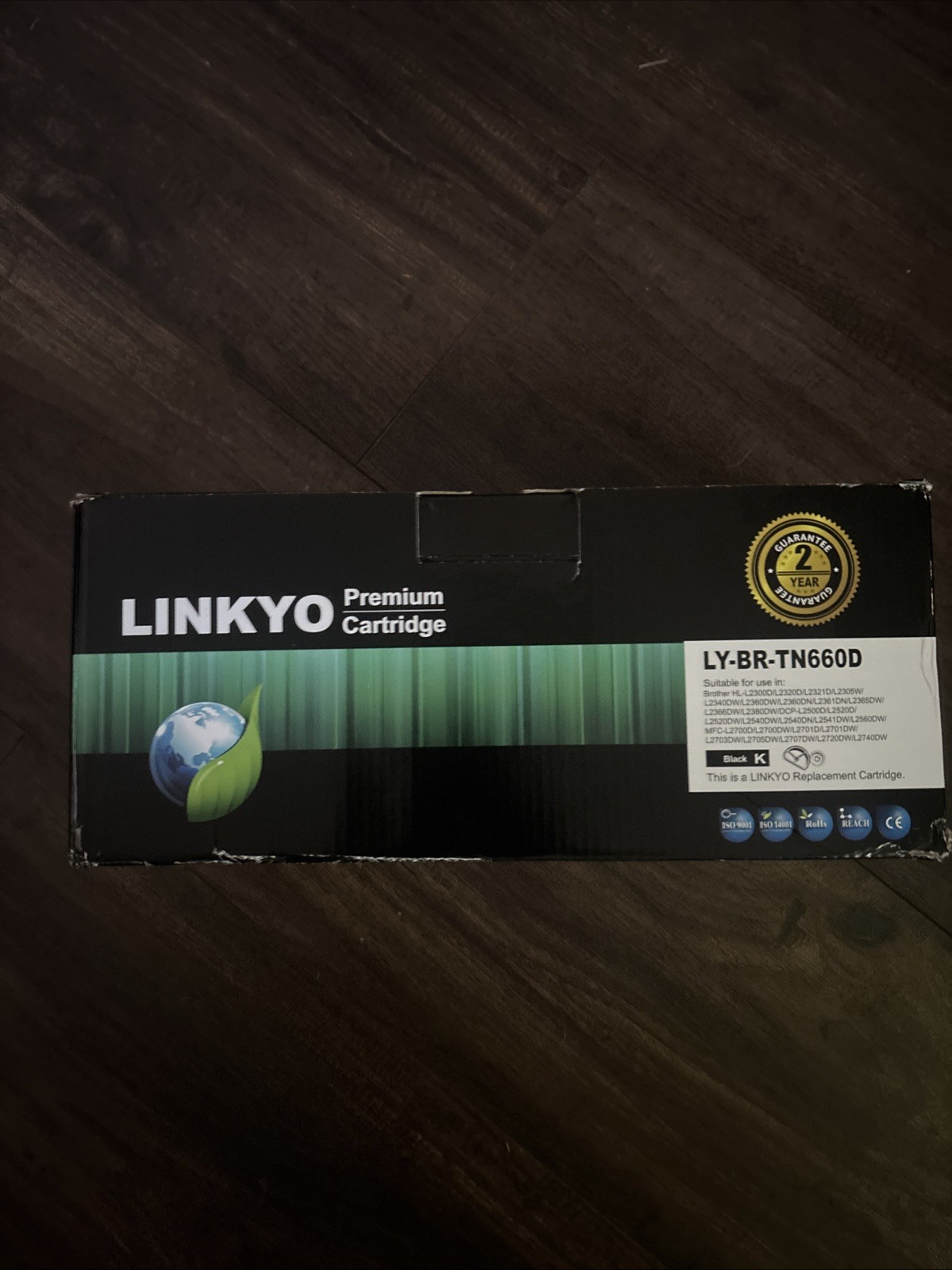 Linkyo Premium Cartridge LY-BR-TN660 NIB Premium Cartridge Replacement Printer