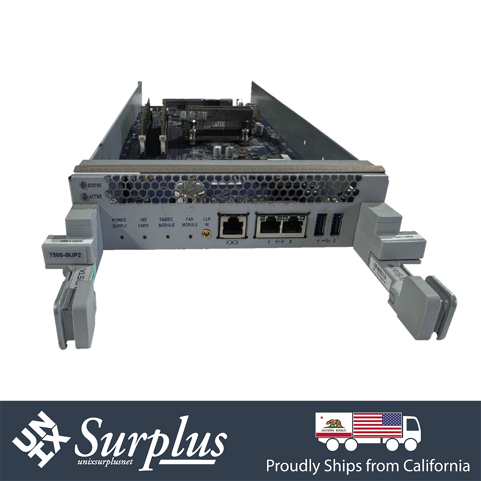 Arista 7500 SUP2 2x 100/1000 Ports Supervisor-2 Module for 7500 Series Switch
