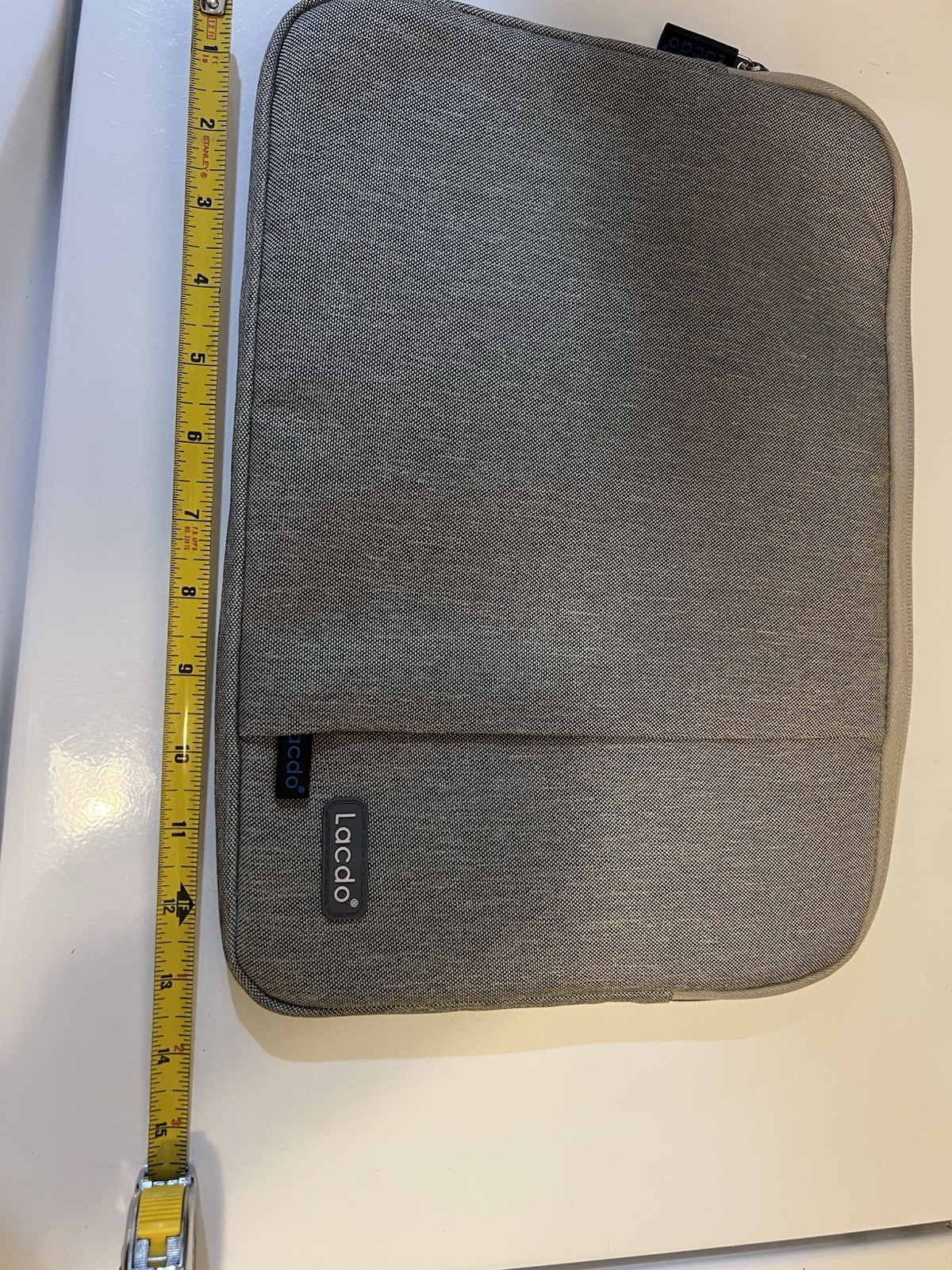 Lacdo Laptop Protector  Case 13 x 10 inch fleece lined with outer pocket