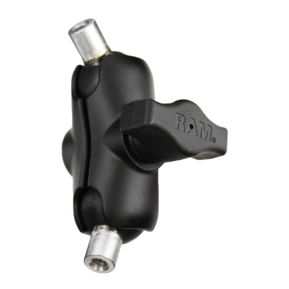 RAM-B-101U-A-AAR1  RAM Double Ball Mount with Two 1/4"-20 Female...