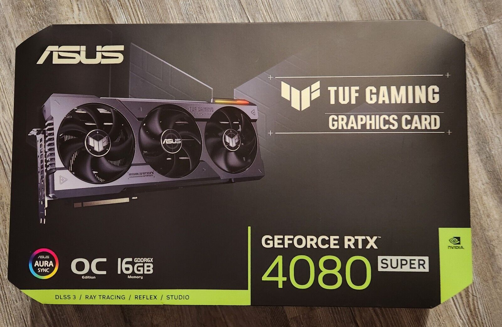 ASUS TUF Gaming NVIDIA GeForce RTX 4080 SUPER OC Edition Gaming OPEN BOX