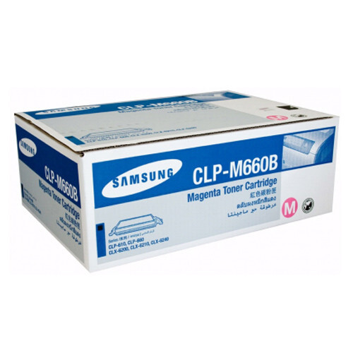 Samsung OEM CLP-M660B Magenta Toner Cartridge FOR CLP-610-660N/660ND CLX-6200-62