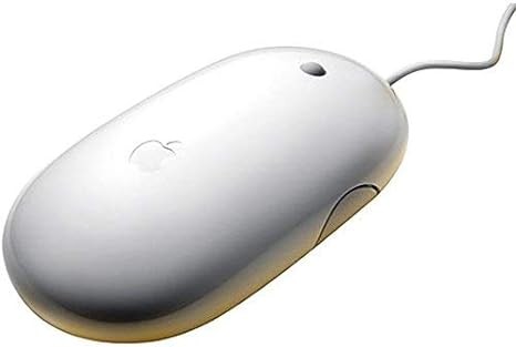 Apple Mighty Mouse A1152 Wired USB MB112LL/B - WHITE