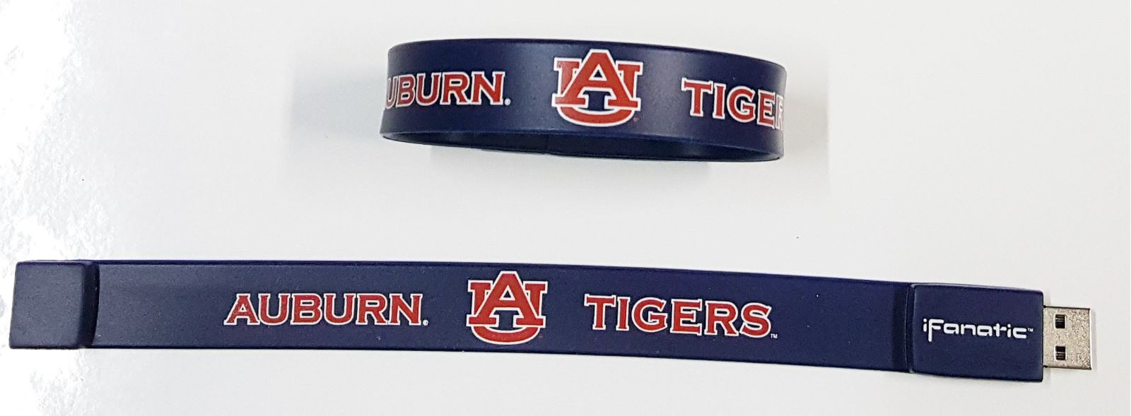 College Imprinted USB Wristband Drive Bracelet 2.0 GB Memory Stick Many Schools