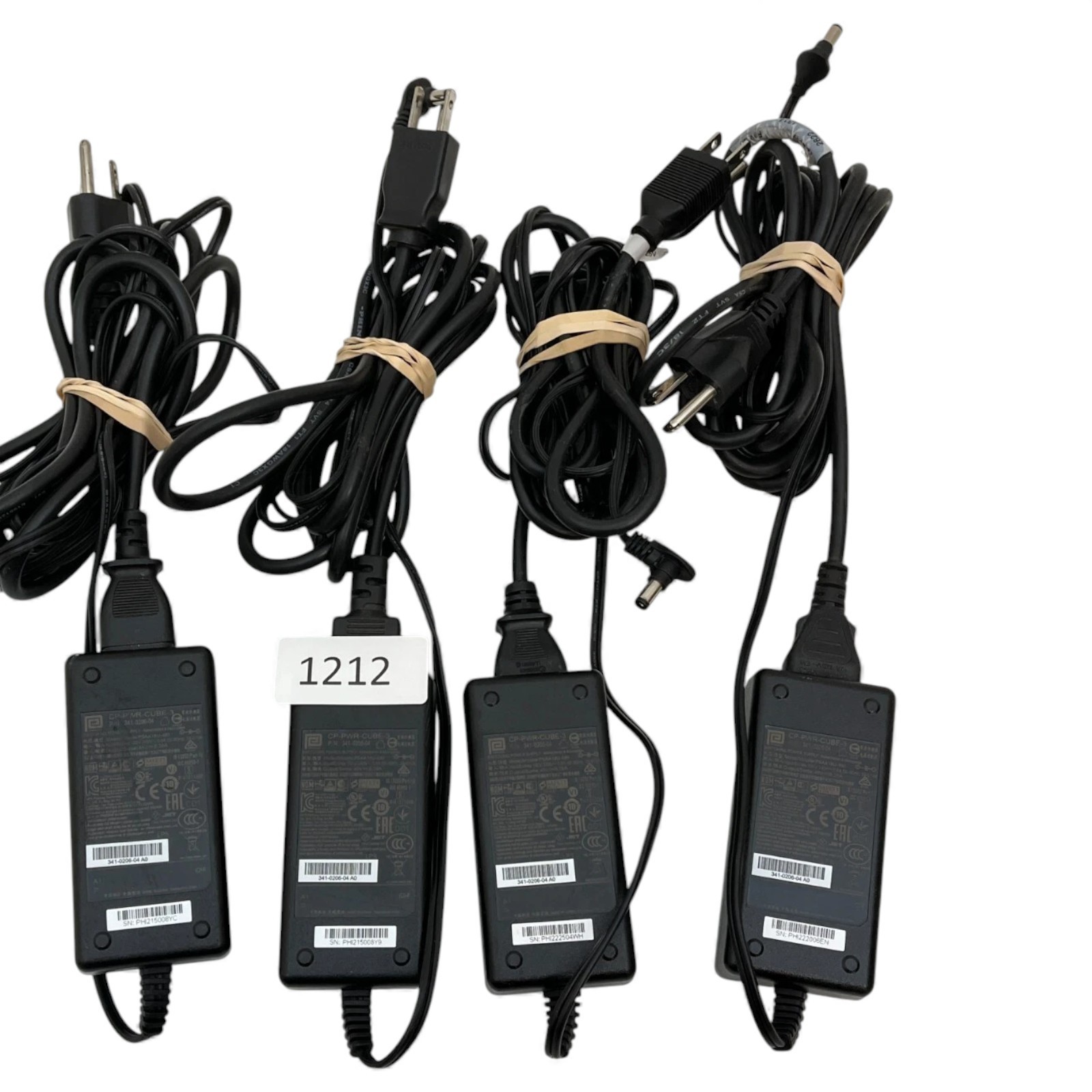 Lot of 4 X CISCO Power Adapter PSA18U-480C 48V SYSTEM OEM GENUINE