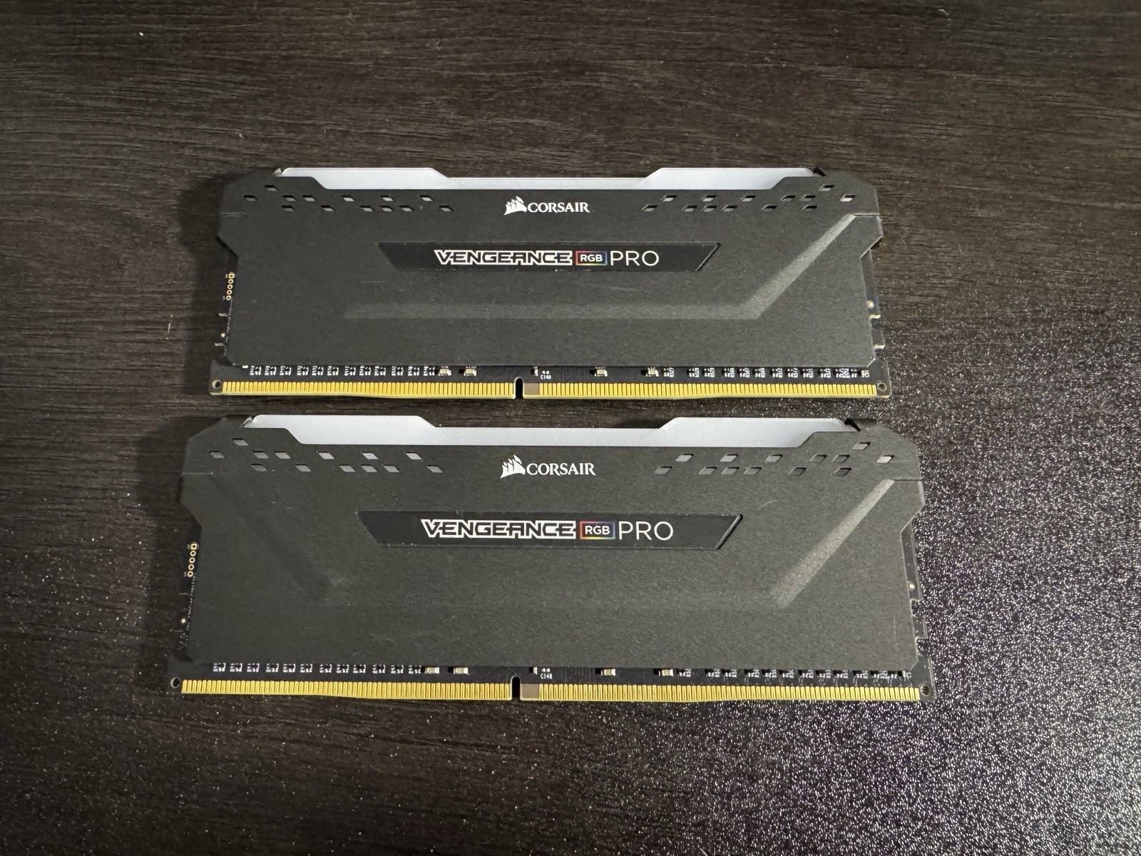 Corsair VENGEANCE RGB PRO 64GB (2x32GB) DDR4 DRAM 3600MHz C18 Memory Kit - Black