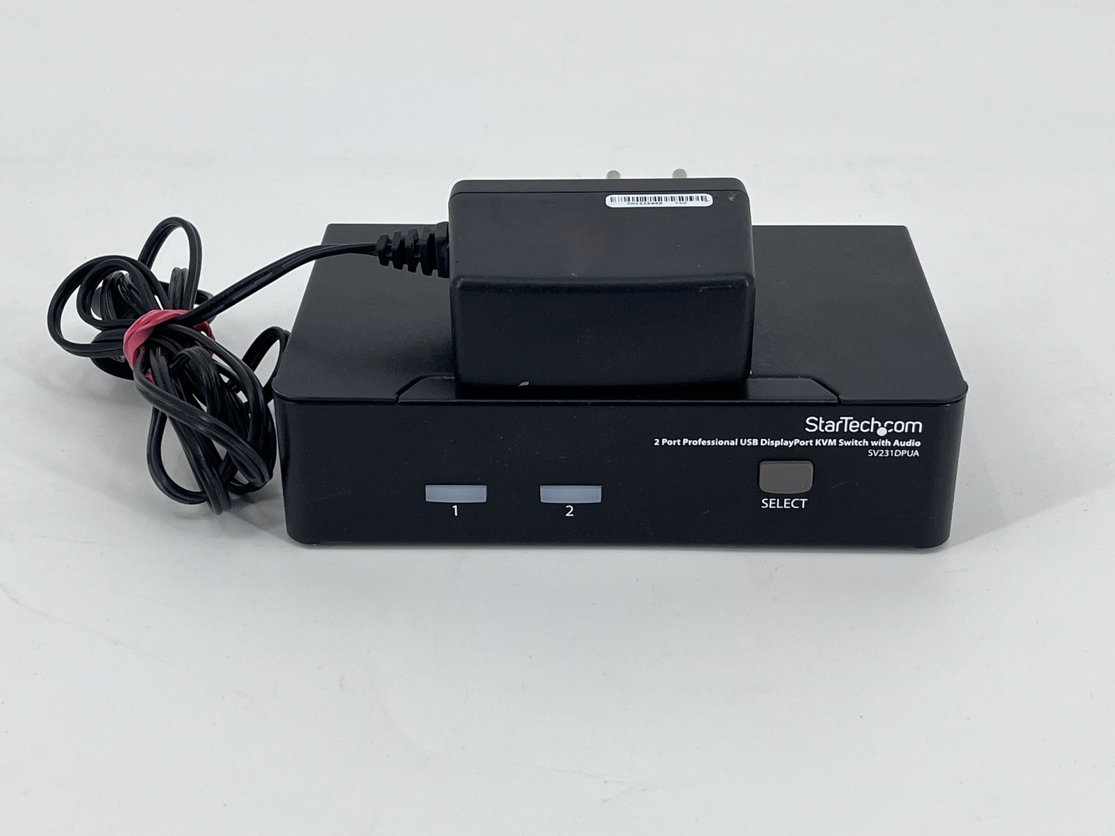 StarTech.com 2-Port Professional USB DisplayPort KVM Switch with Audio SV231DPUA