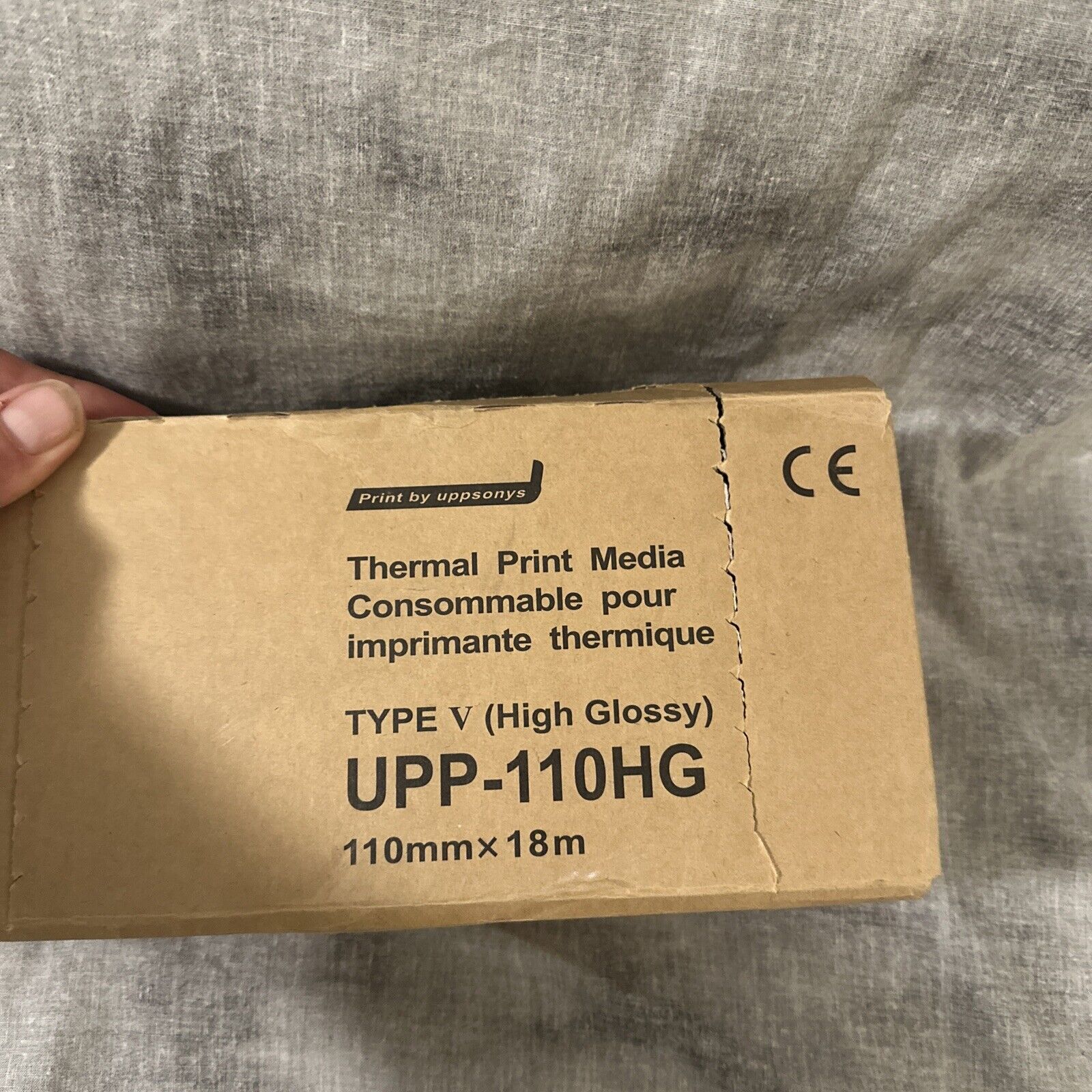 Compatible Sony UPP-110HG Thermal Ultrasound Paper Film/Media (10 Rolls) 110mm