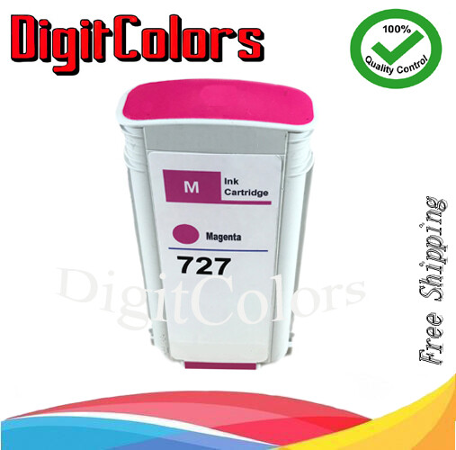 Magenta Compatible HP 727 ink cartridge 130ml  Designjet T920 T930  T2500 T2530