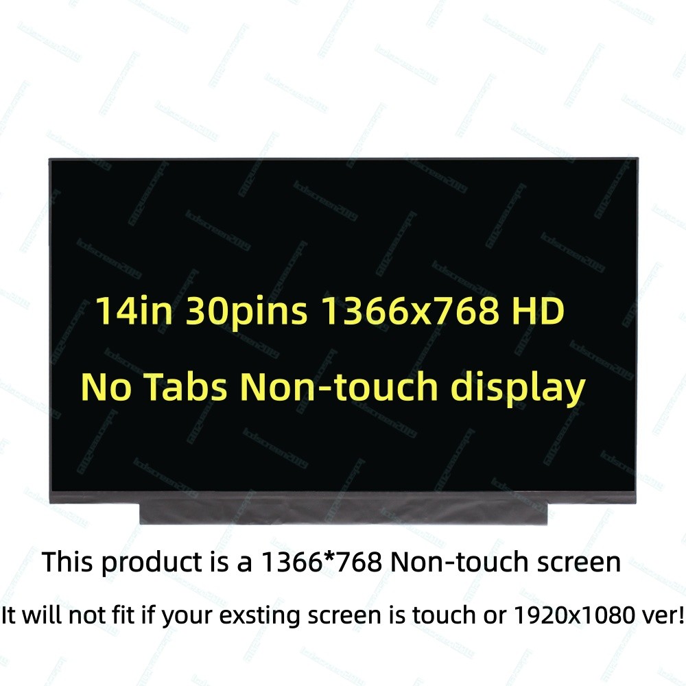 14'' HD 30pin LCD Screen For HP 14-cf2701ds 14-cf2702ds 14-CF2703DS 14-CF2723WM