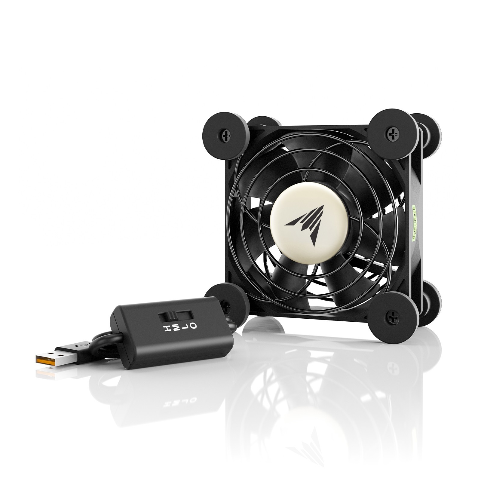 MULTIFAN S1, Quiet 80mm USB Cooling Fan for Receiver DVR Computer XBOX Cabinets