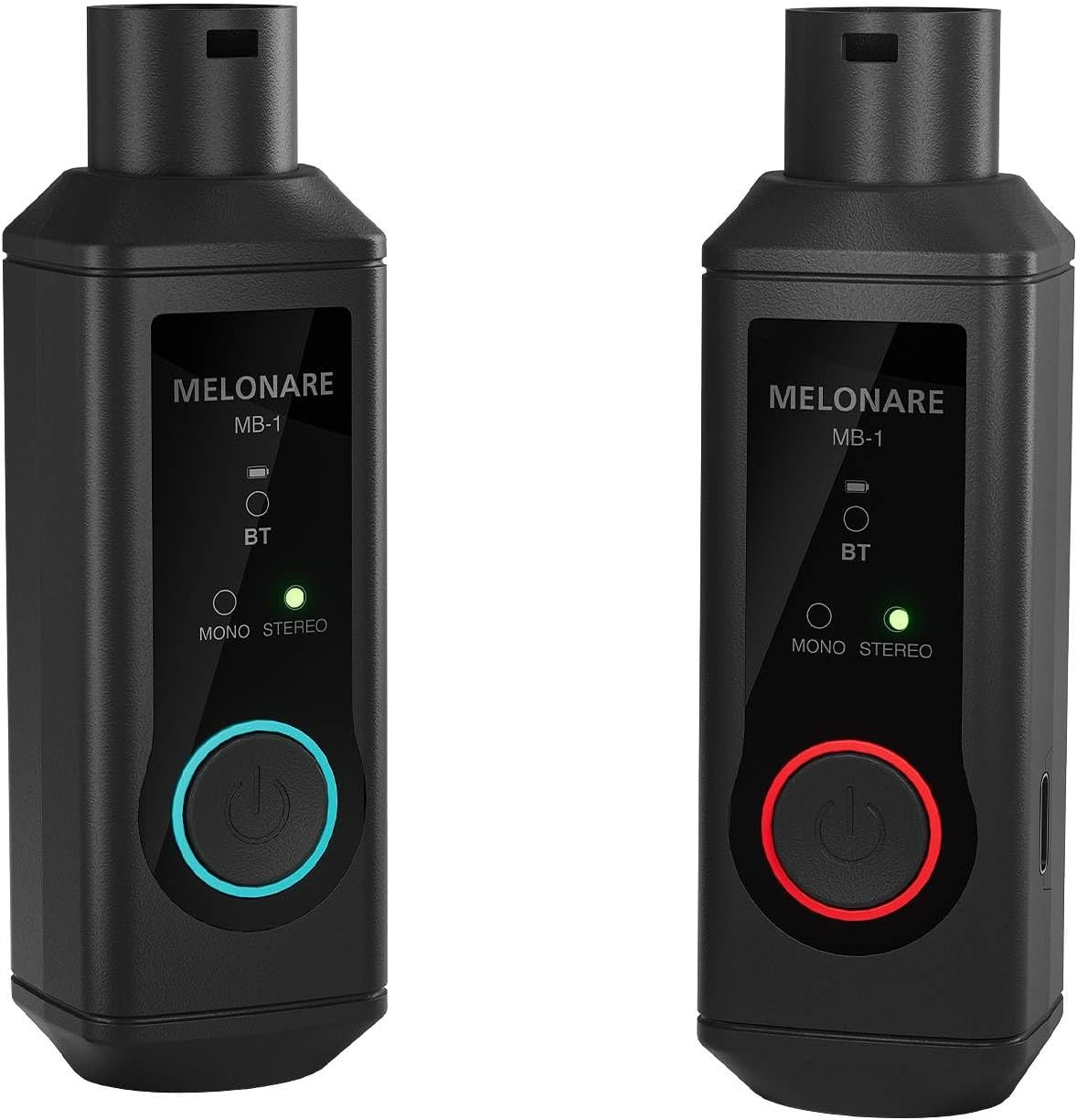 XLR Bluetooth Receiver BT 5.3 Mono/Stereo 15H MB-1