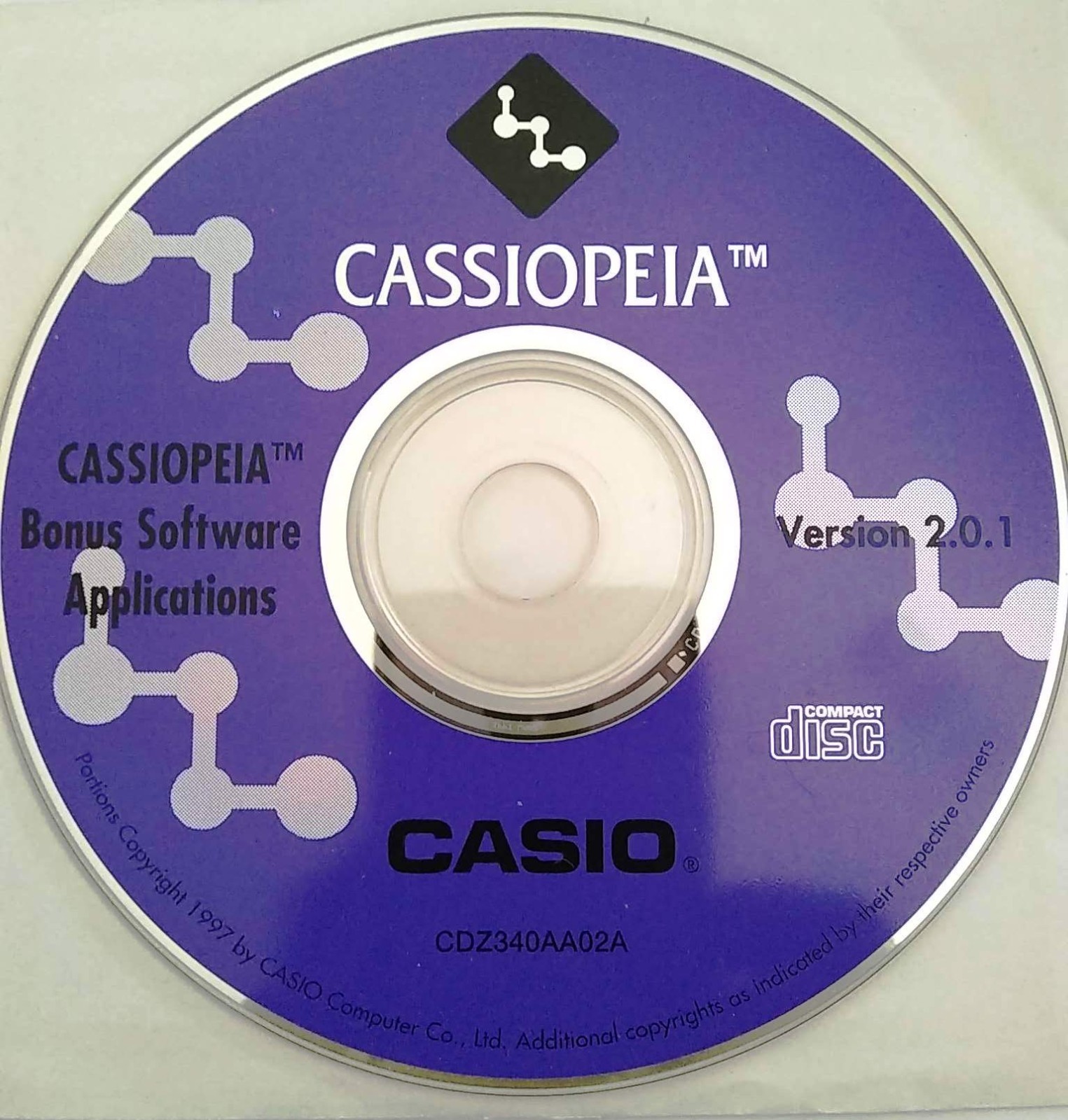 CASSIOPEIA Bonus Software & Applications Version 2.0.1 by Casio