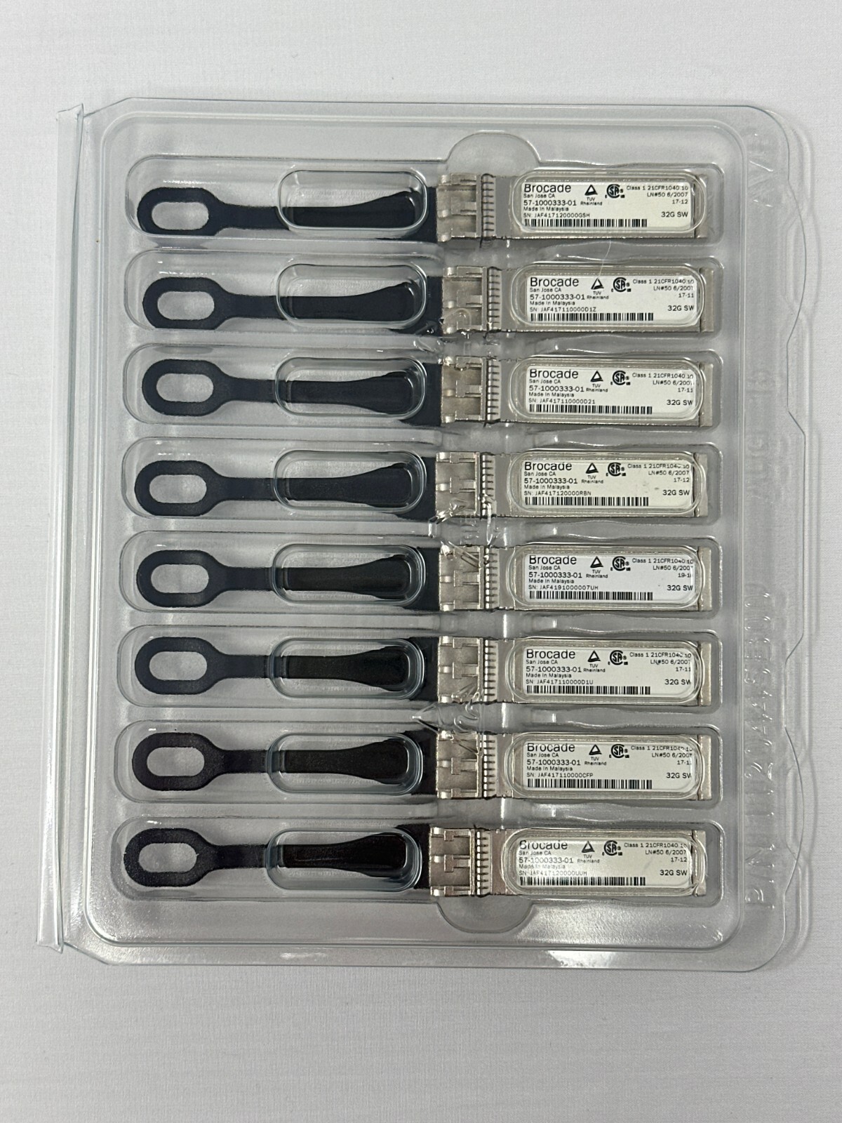 Lots of 74pcs  57-1000333-01 Brocade XBR-000212 32G Multi-mode SFP