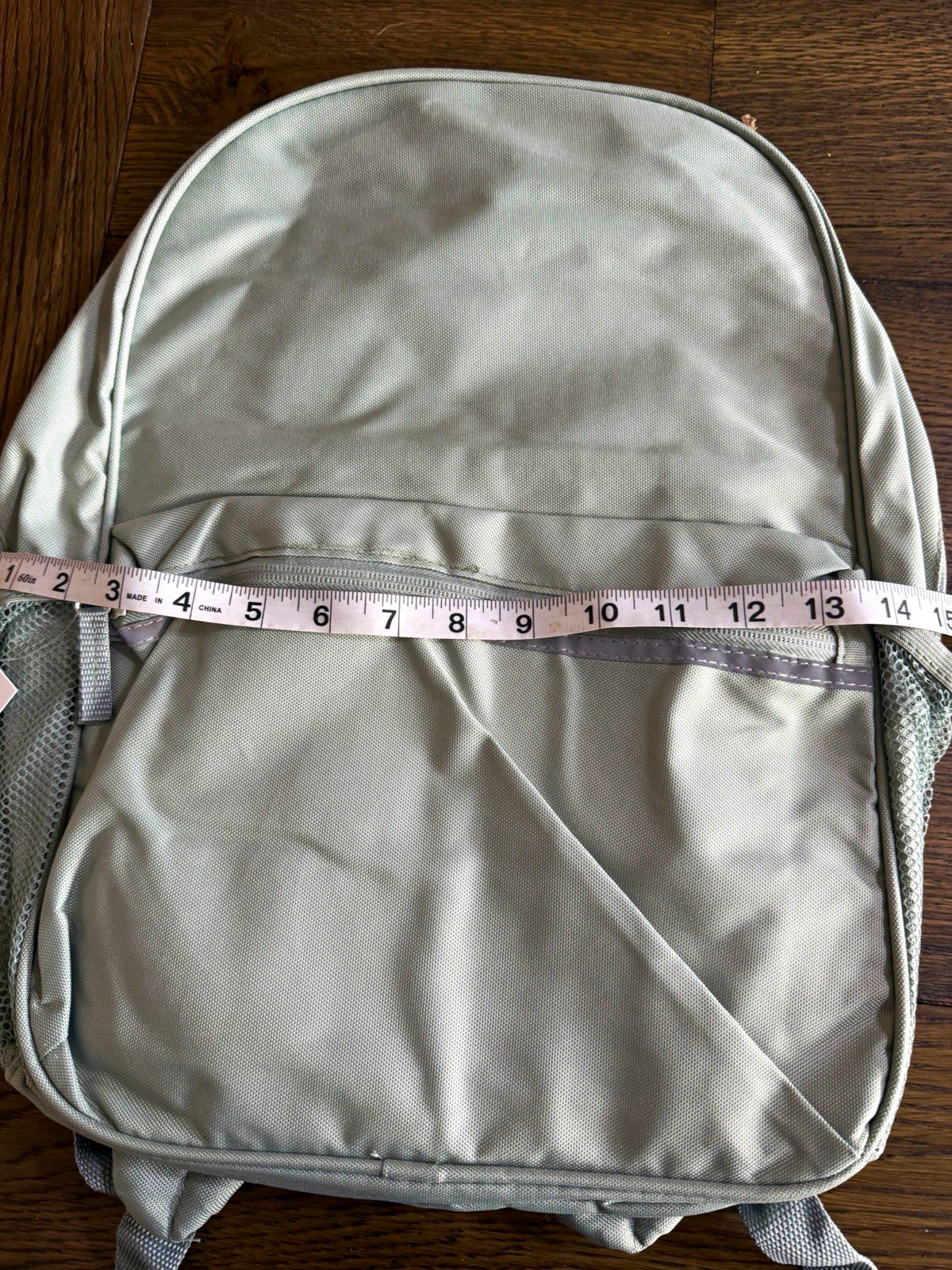 Deal Worthy Laptop Backpack 15in Padded Polyester Green 16x12x5.5"