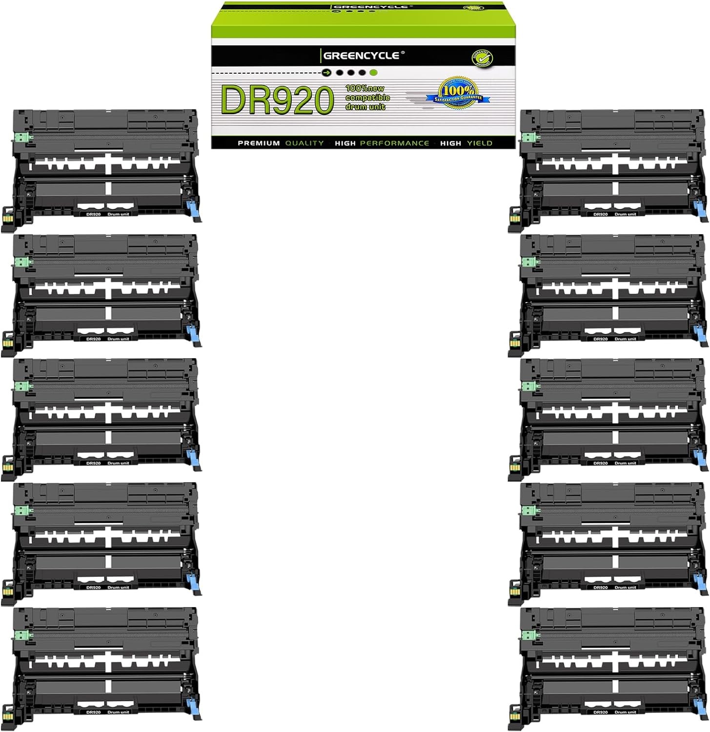 10PK High Yeild DR920 Drum Units Compatible for Brother HL-L5210DW HL-EX415DW