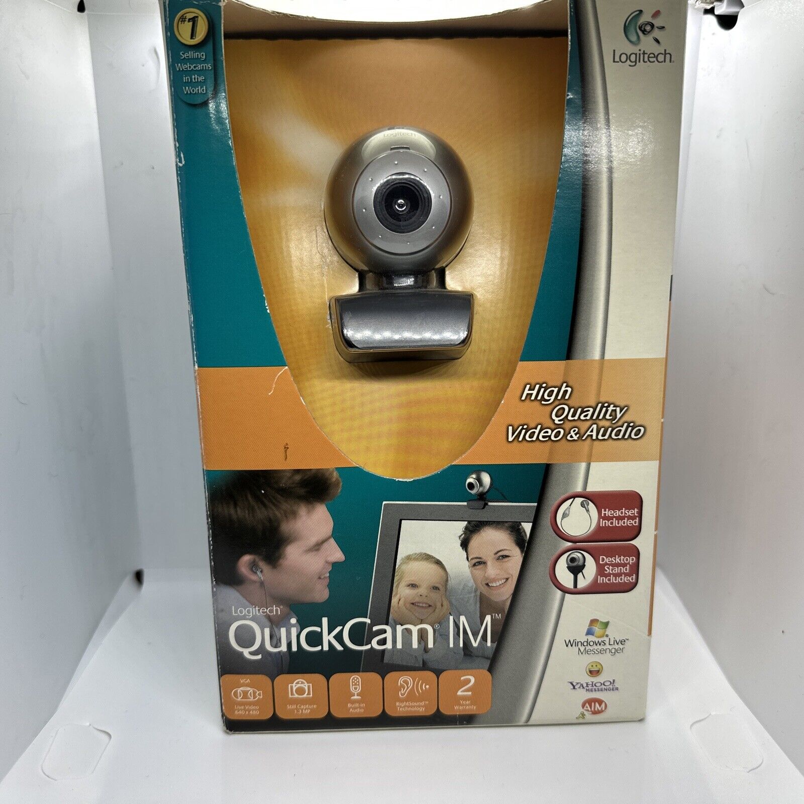Logitech QuickCam IM Connect (961459-0403) Web Cam