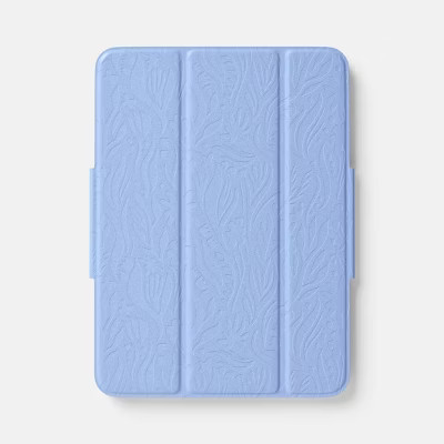 Heyday iPad Pro 11" 4th Gen & Air 5th Gen Case Peri-Blue Debossed