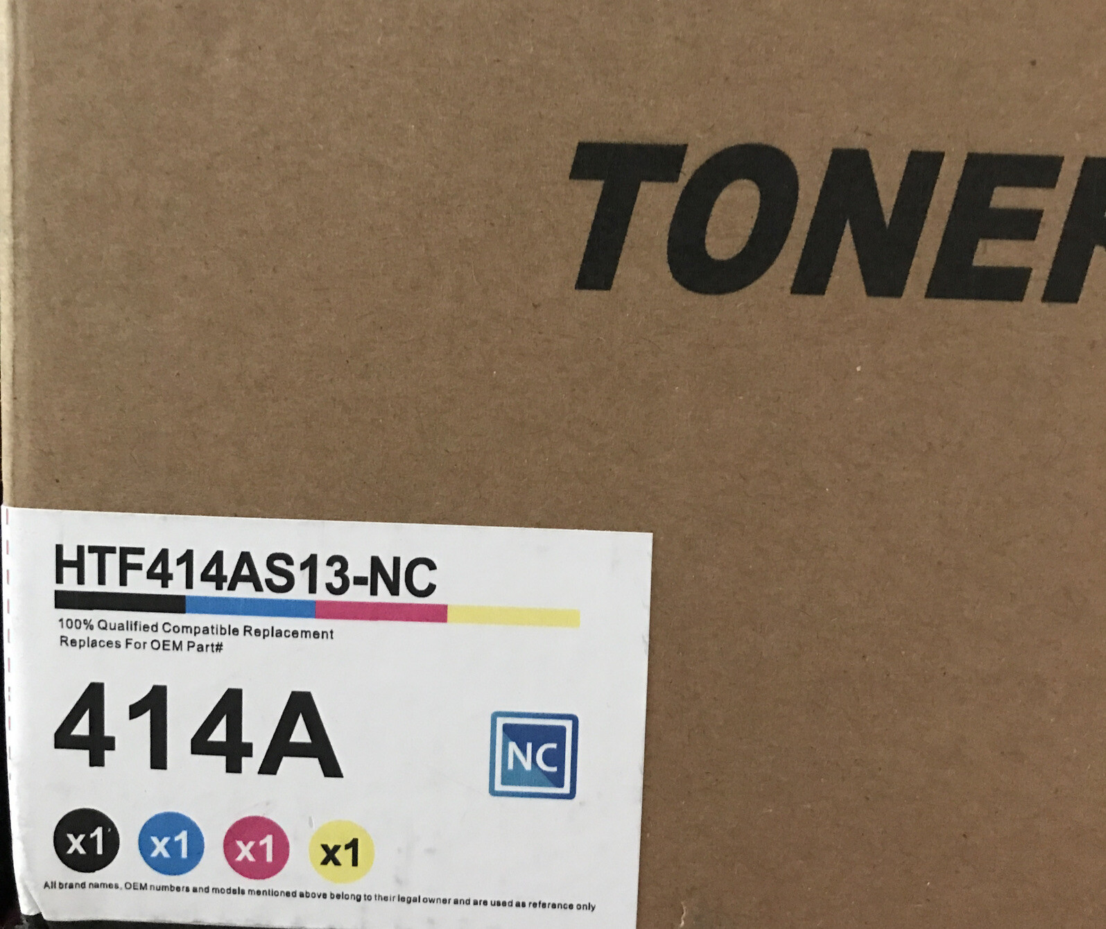 GREENSKY 414A Toner Cartridges 4 PCK (Black, Cyan, Yellow, Magenta) Printer Ink