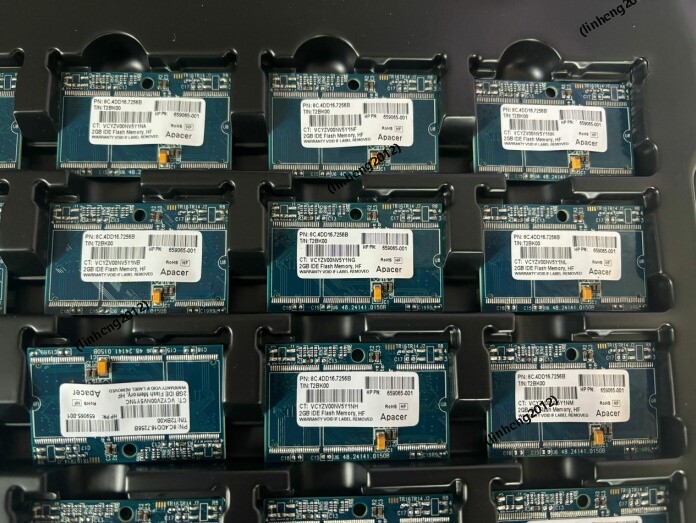 10pcs  Apacer 2GB 44-Pin IDE Flash Memory NOTEBOOK DOC DOM FLASH