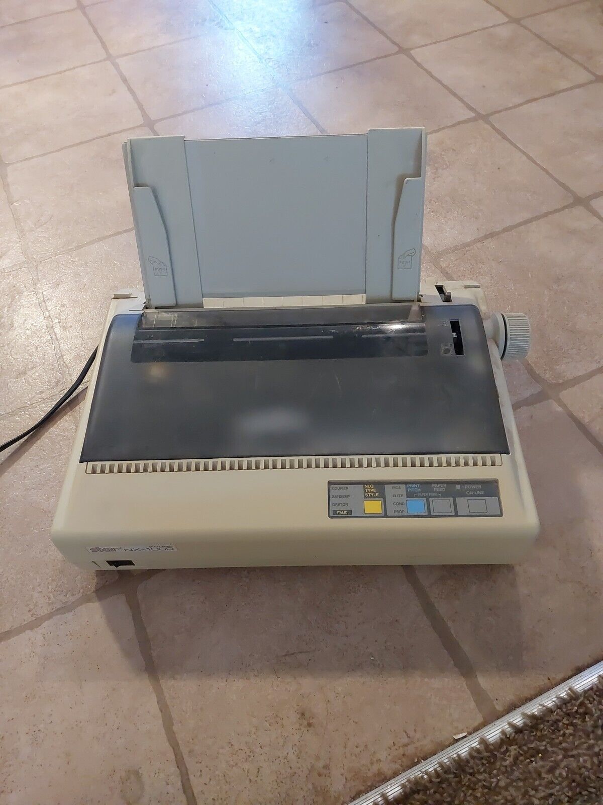 star nx-1000ii Vintage printer