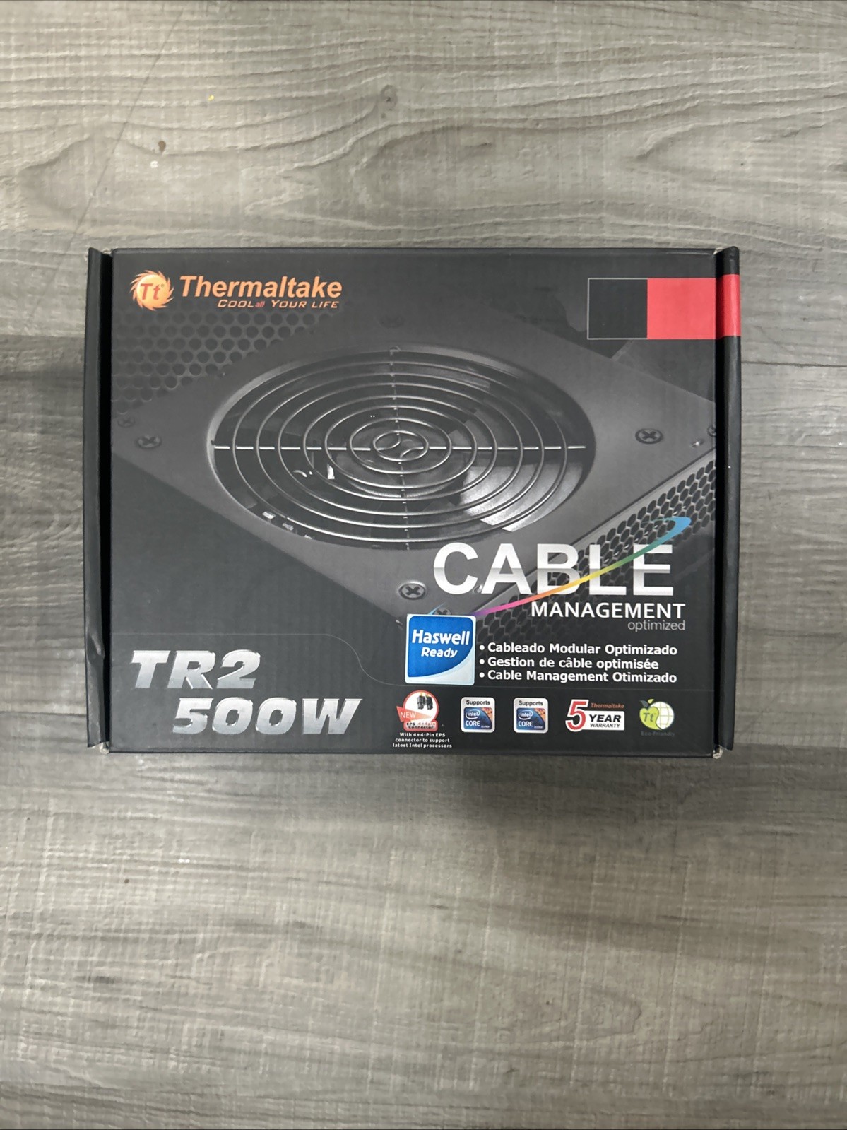 Thermaltake 500W Power Supply TR2-500AH2NFB ATX TR-500P New Open Box