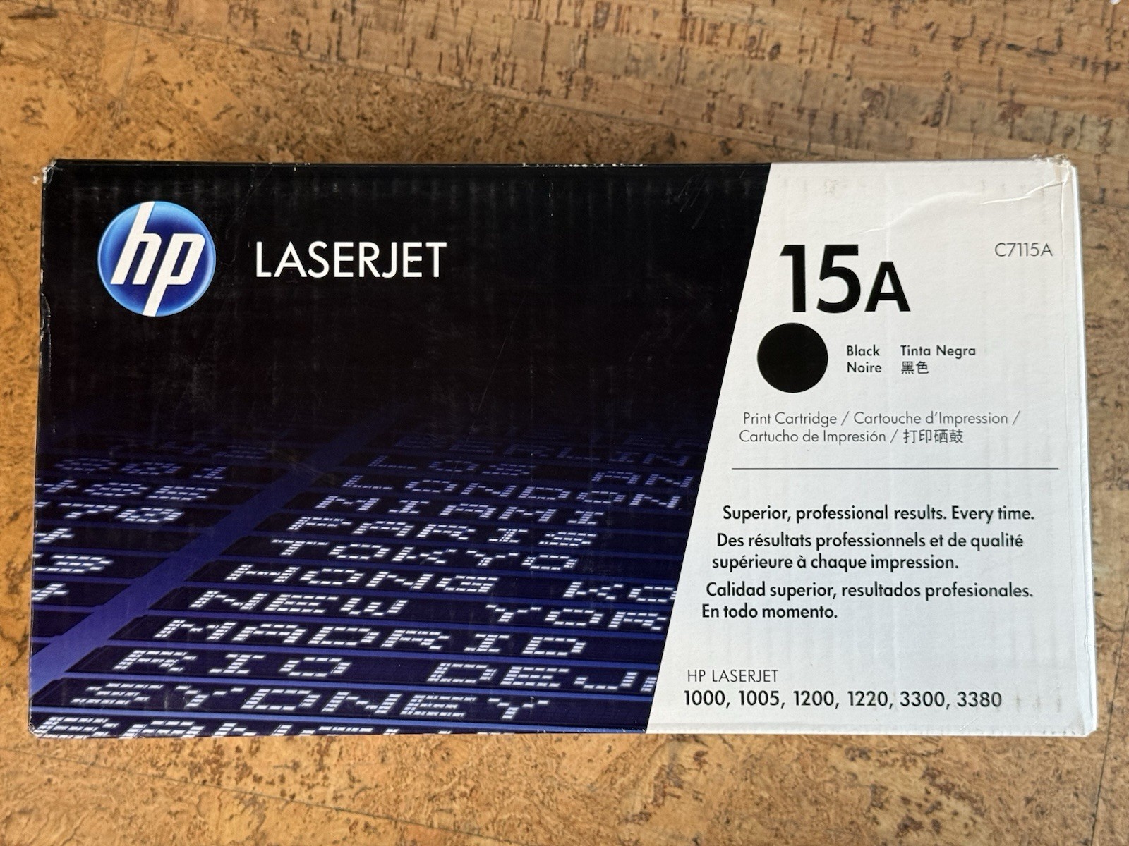 HP 15A (C7115A) Black Laserjet Toner Genuine HP