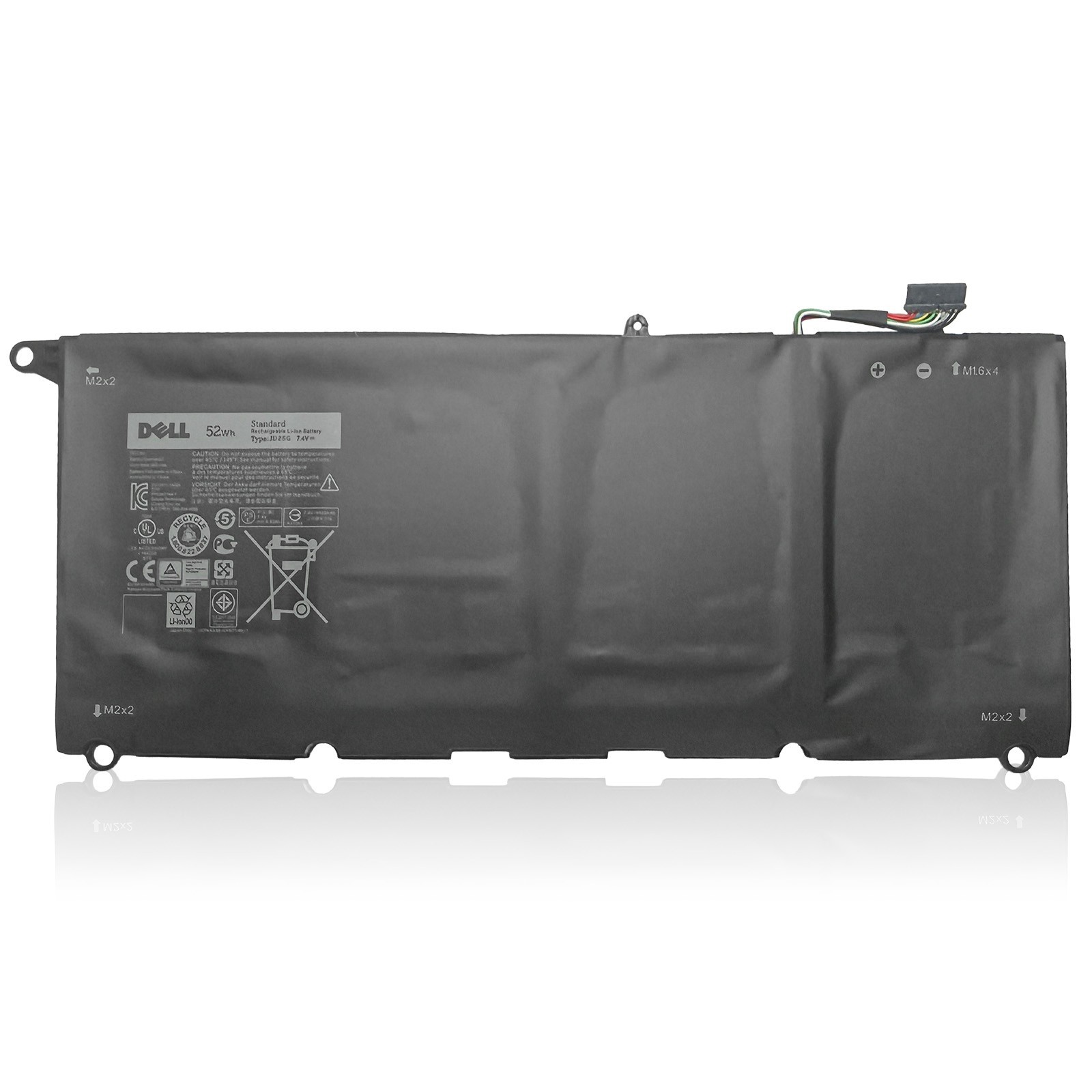 OEM Genuine 56WH 90V7W JD25G Battery For Dell XPS 13 9343 9350 Series 5K9CP P54G