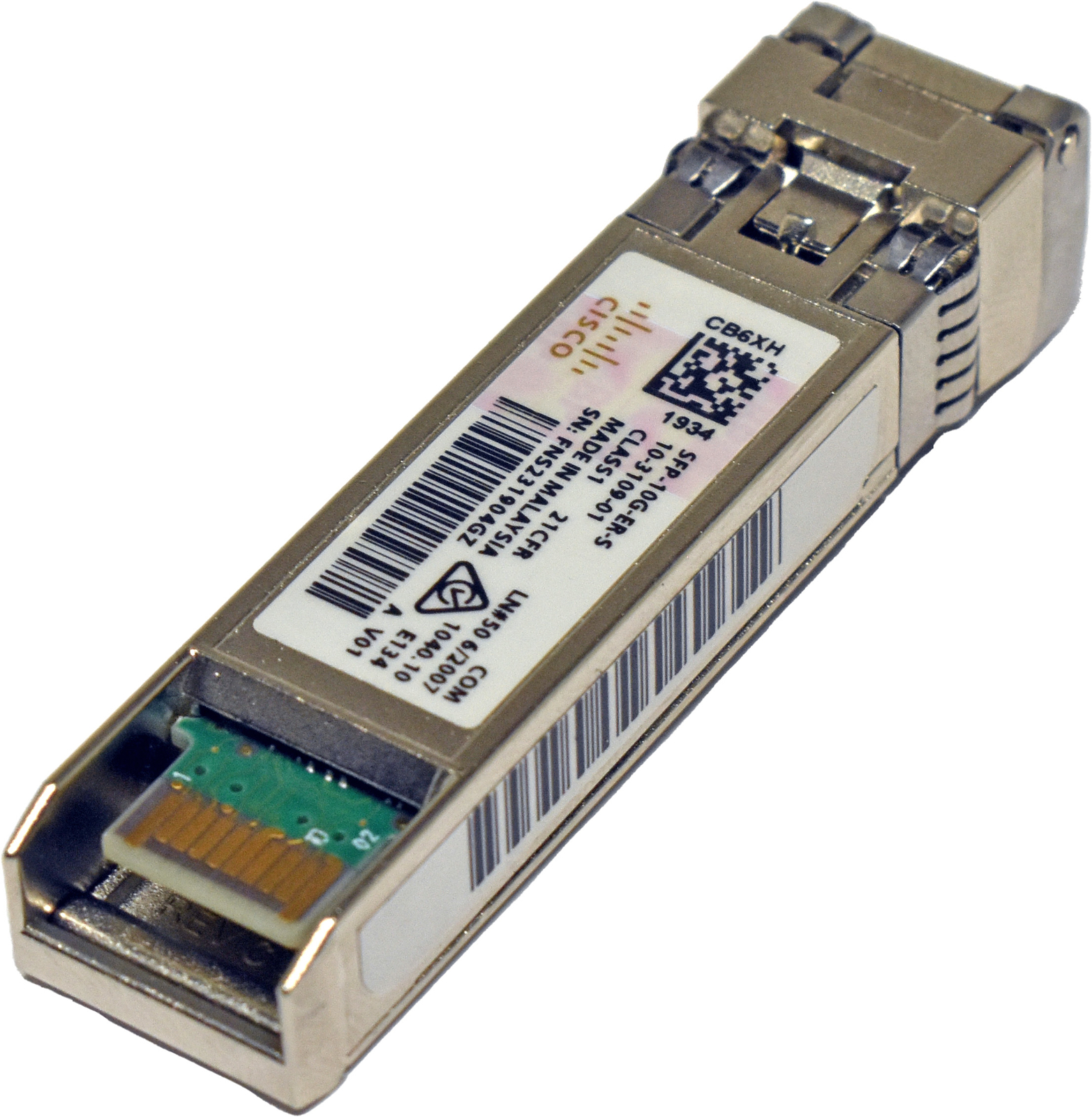 Cisco SFP-10G-ER-S SFP+ 10GB Transceiver 10-3109-01 CMUIAK3CAA