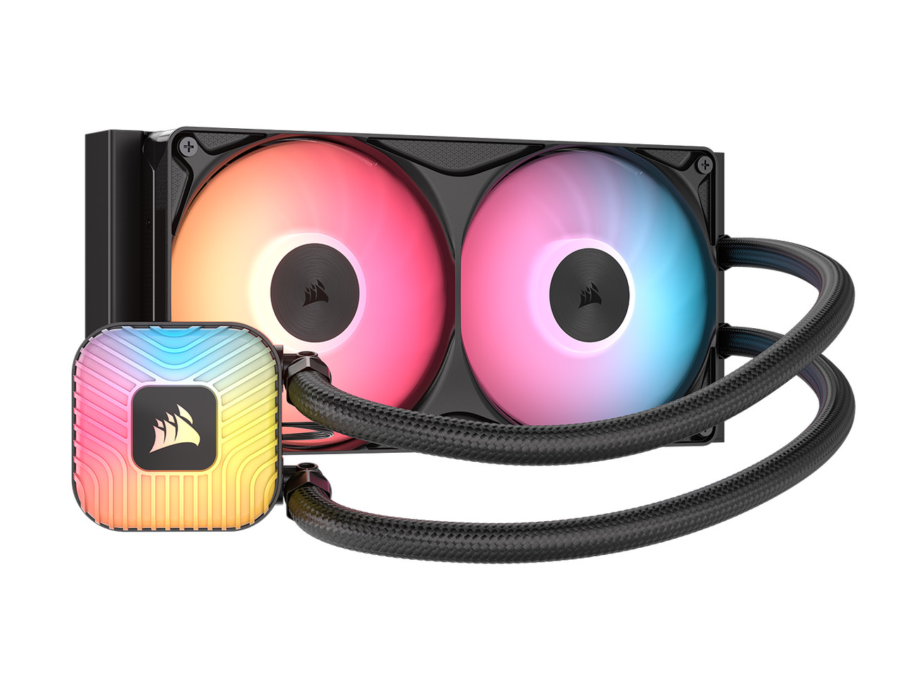 CORSAIR NAUTILUS II 240 RS ARGB Liquid CPU Cooler - Vibrant ARGB Lighting - Flow