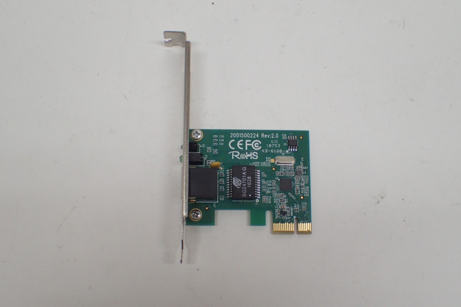TP-Link PCIe PCI-e x1 Gigabit Ethernet Network Card 1000Mbps TG-3468 REV 2.0