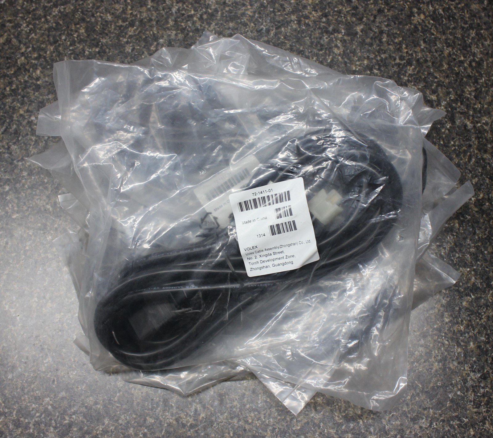 FIVE:  Volex 72-1411-01 L6-20P to C19 Server Power Cord 20A 250V 14ft New #0471