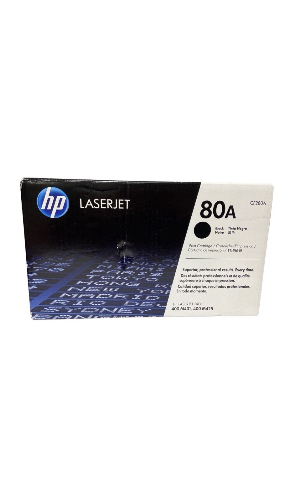 HP 80A CF280A Black Toner Cartridge for LaserJet NEW