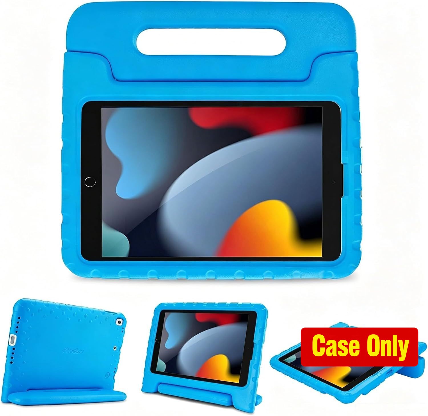 Lightweight Shockproof Case with Convertible Handle for iPad 9th Gen 10.2 inch