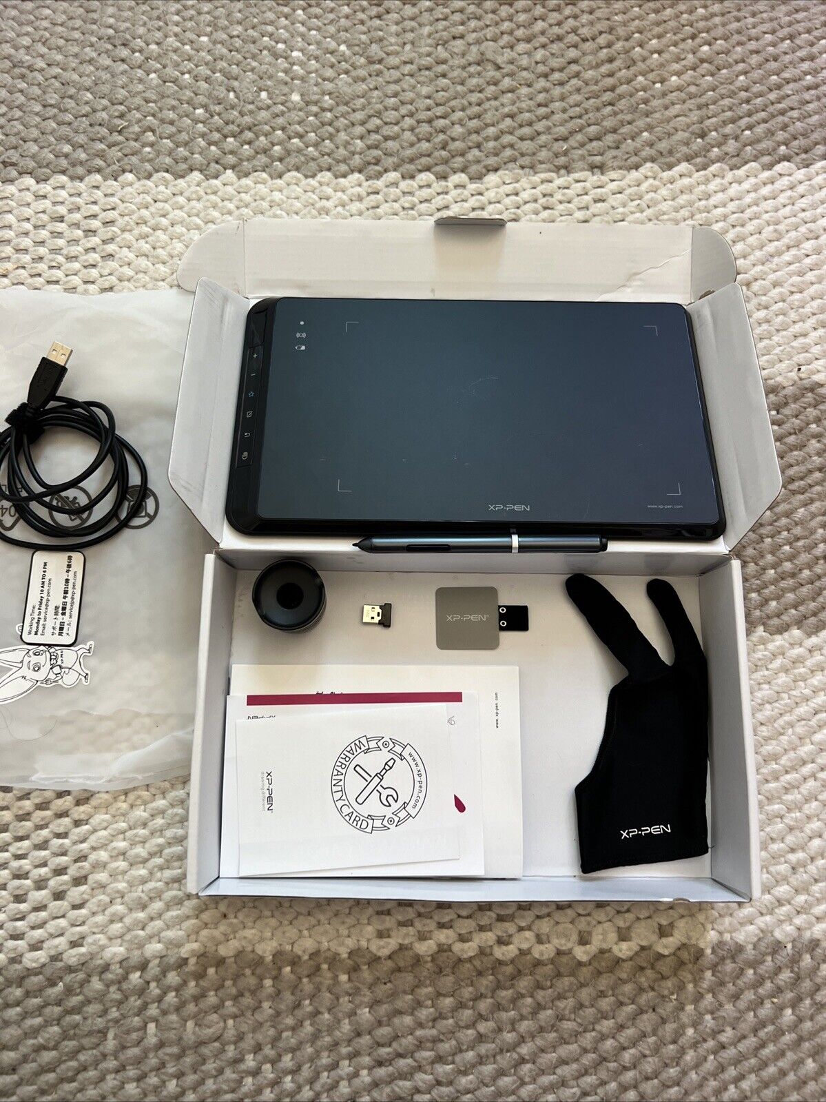 XP Pen Star 05 V2 Wireless Tablet Full Set