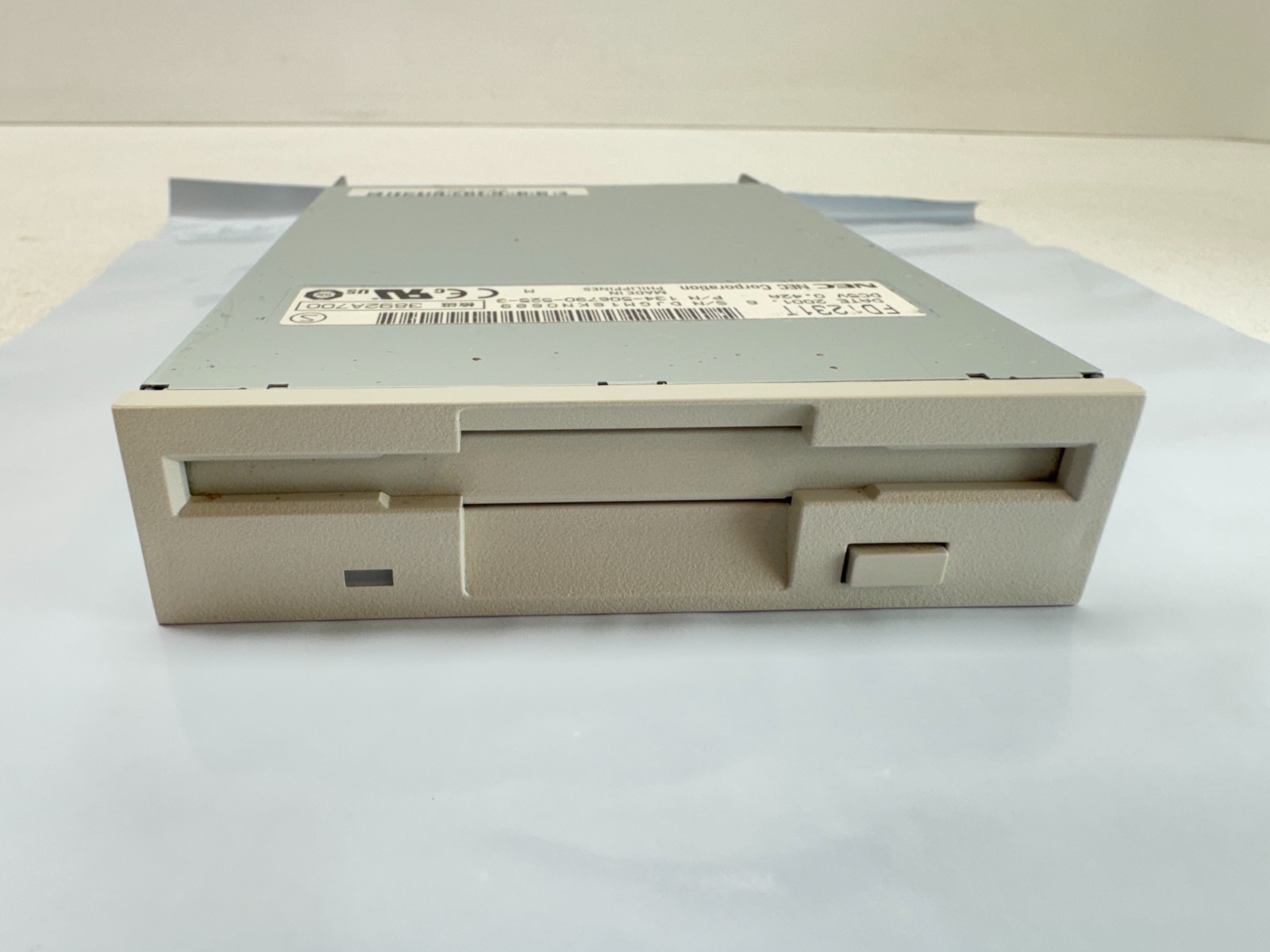 NEC FD1231T 3.5" Internal Floppy Drive 1.44MB Beige Gateway 5501902 Retro PC